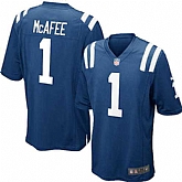 Nike Men & Women & Youth Colts #1 Pat McAfee Blue Team Color Game Jersey,baseball caps,new era cap wholesale,wholesale hats